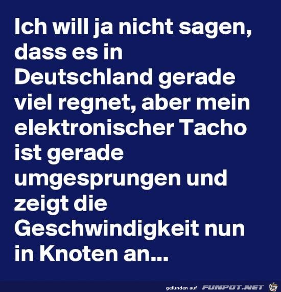 mein Tacho ist umgesprungen... mein Tacho ist umgesprungen...