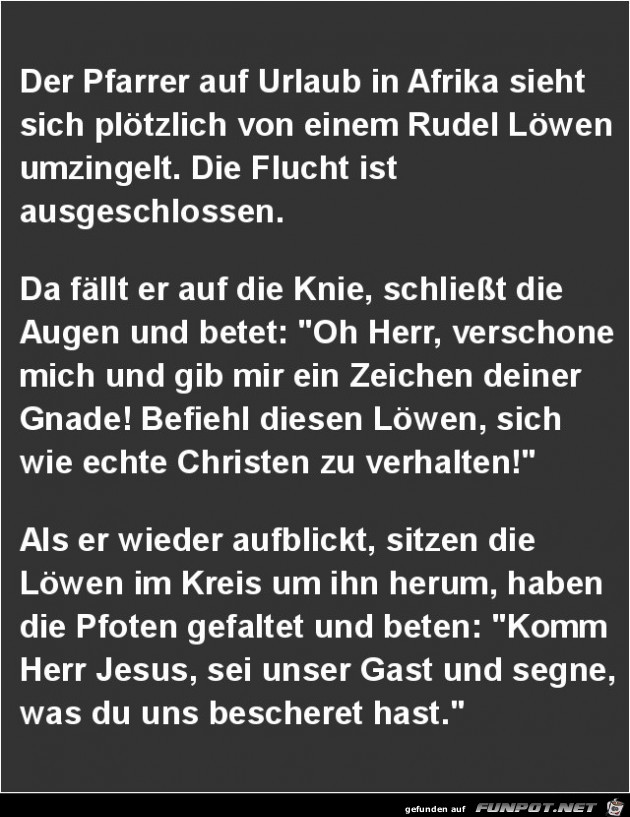 der Pfarrer n Afrika..... der Pfarrer n Afrika.....