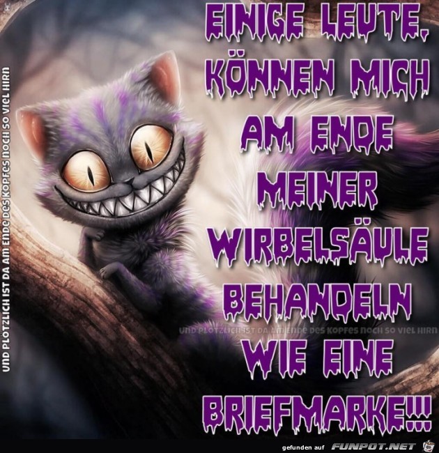 Einige Leute können mich... Einige Leute können mich...