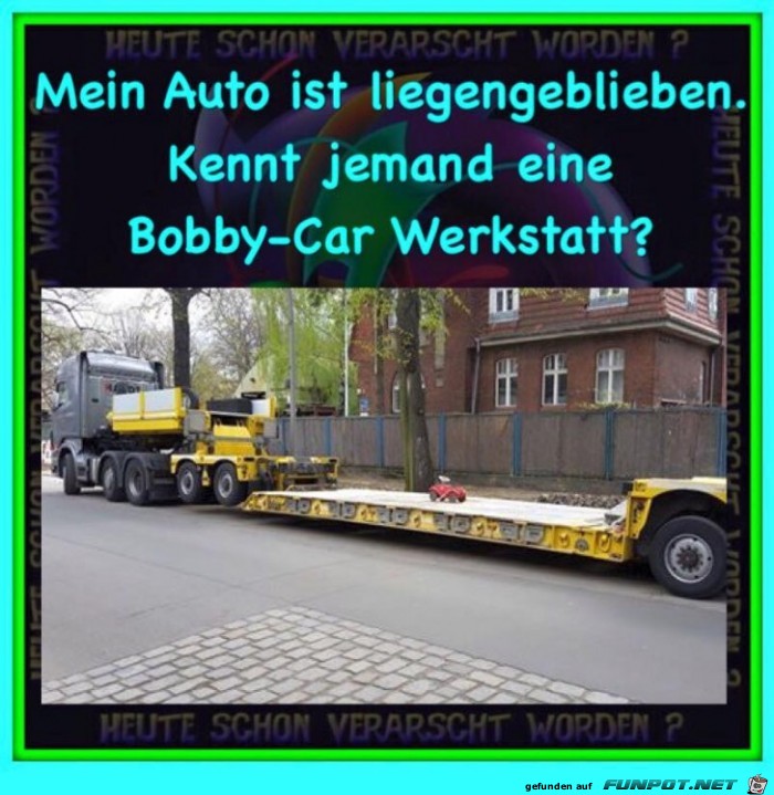 Mein Auto ist liegengeblieben Mein Auto ist liegengeblieben