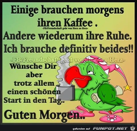 Guten Morgen 