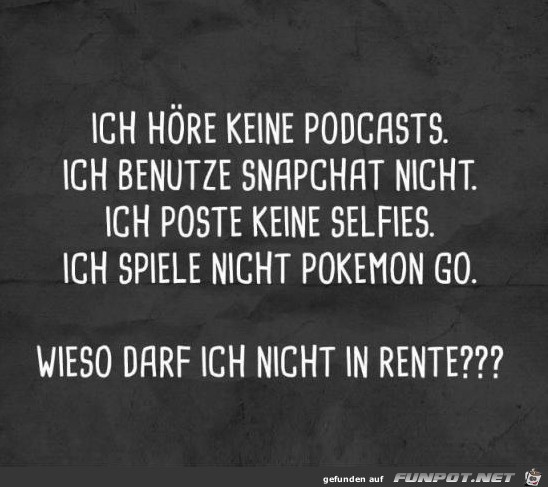 Warum?