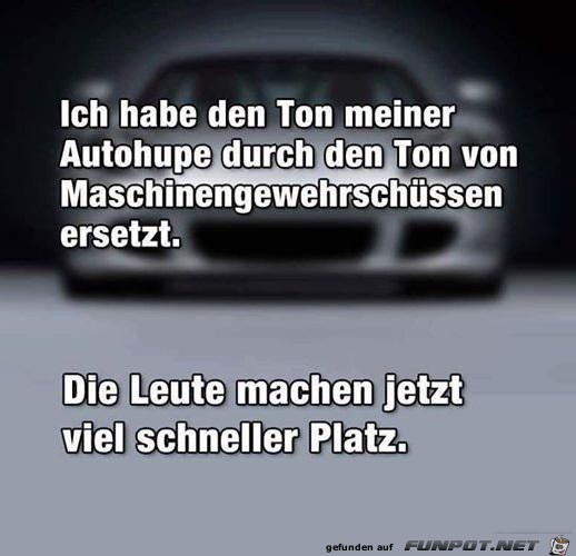 Autohupe geaendert........ Autohupe geaendert........