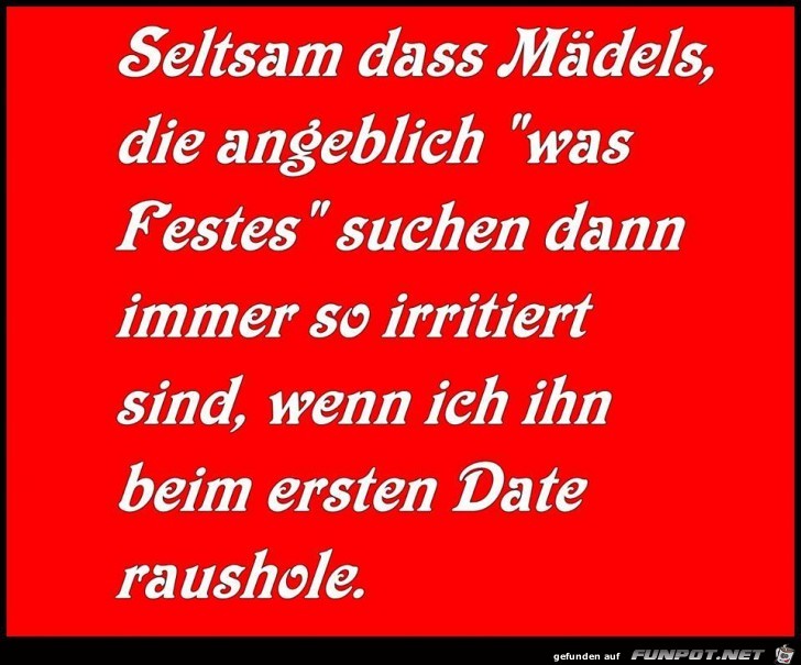 Seltsam diese Maedchen