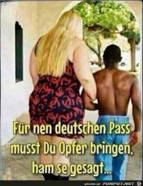 fuer nen deutschen Pass.....