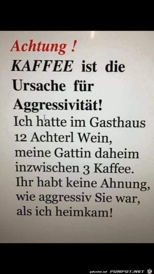 Achtung! KAFFEE Achtung! KAFFEE
