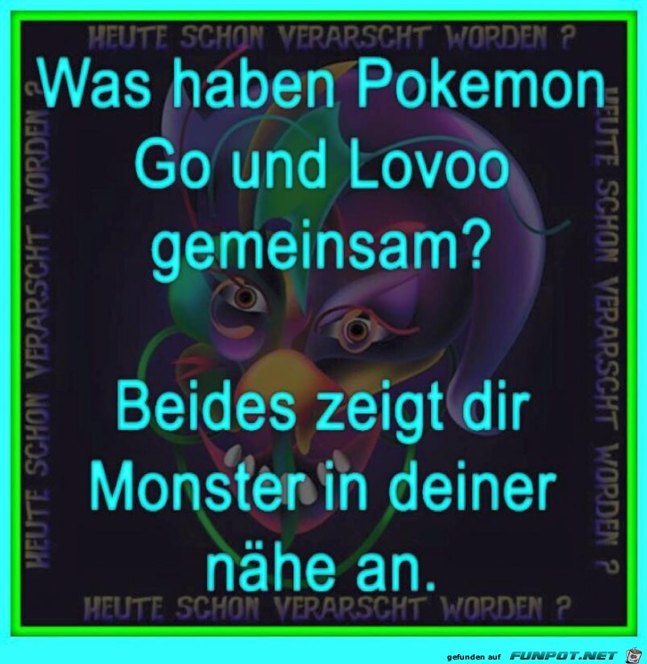 Was haben Pokemon GO und Lovoo gemeinsam Was haben Pokemon GO und Lovoo gemeinsam