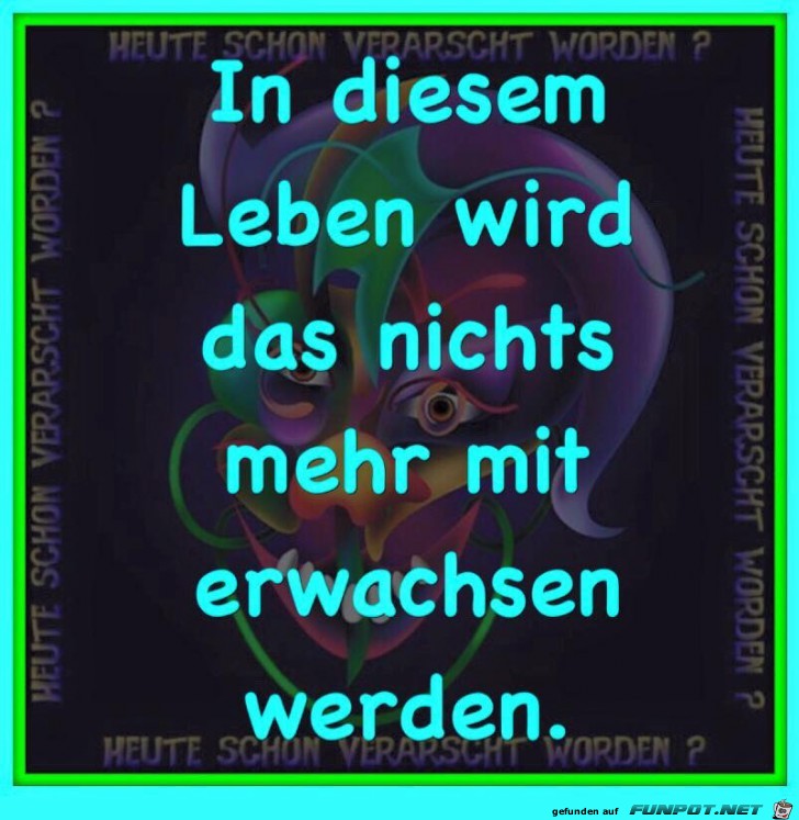 In diesem Leben wird das nix mehr In diesem Leben wird das nix mehr