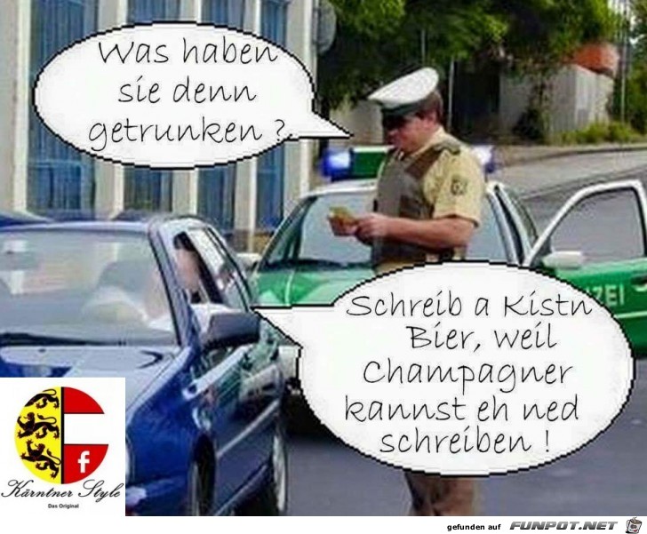 Was haben sie grtrunken Was haben sie grtrunken