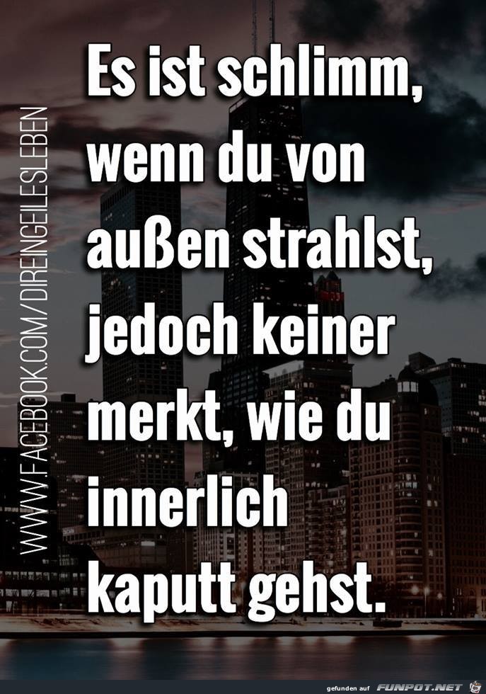 Es ist schlimm Es ist schlimm