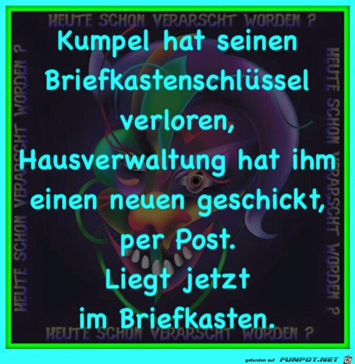 Der Briefkastenschluessel Der Briefkastenschluessel