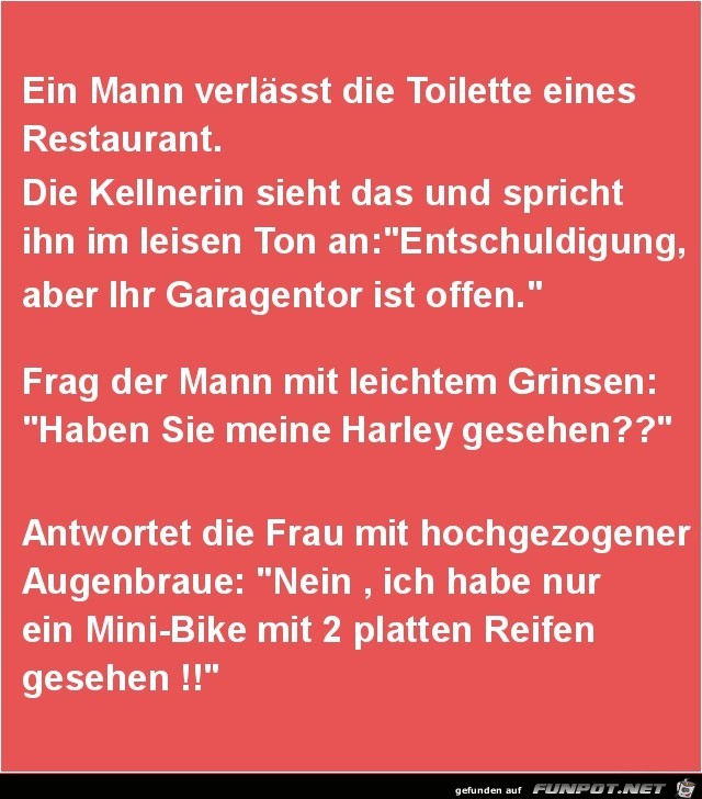 Garagentor ist offen..... Garagentor ist offen.....