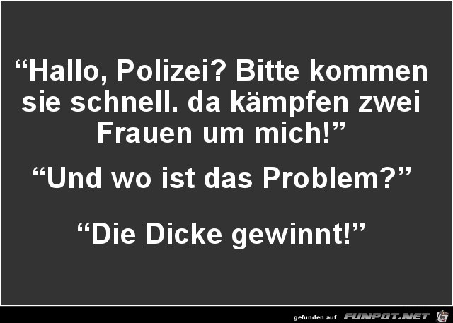 hallo Polizei......