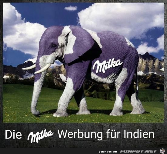 Milka Werbung.......