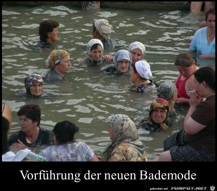 neueste Bademode