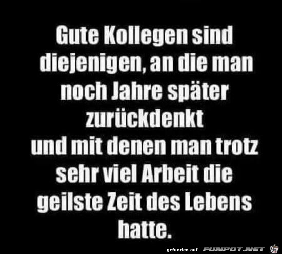 gute Kolegen sind...... gute Kolegen sind......