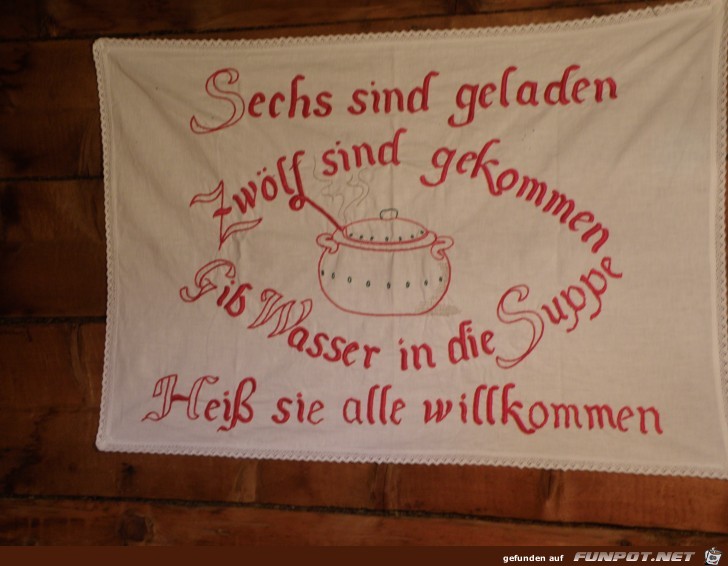 Sechs sind geladen Sechs sind geladen