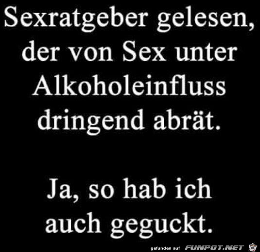 Sexratgeber gelesen