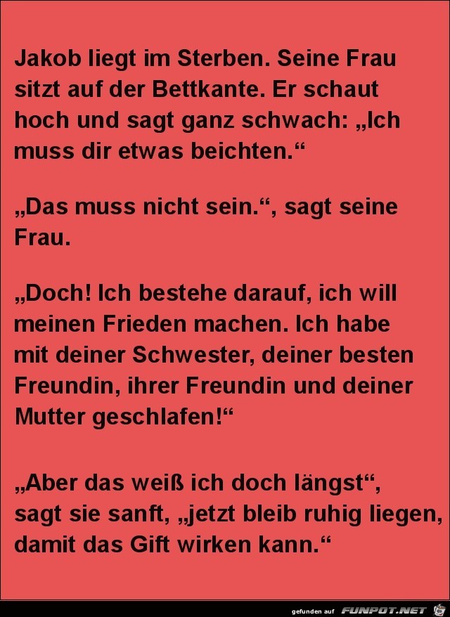 die Beichte......