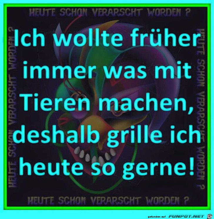 Ich wollte früher... Ich wollte früher...