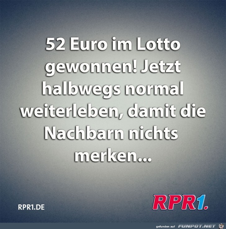 Lottogewinn Lottogewinn
