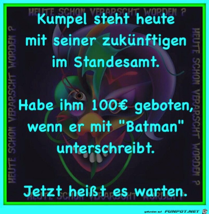 Vor dem Standesamt Vor dem Standesamt