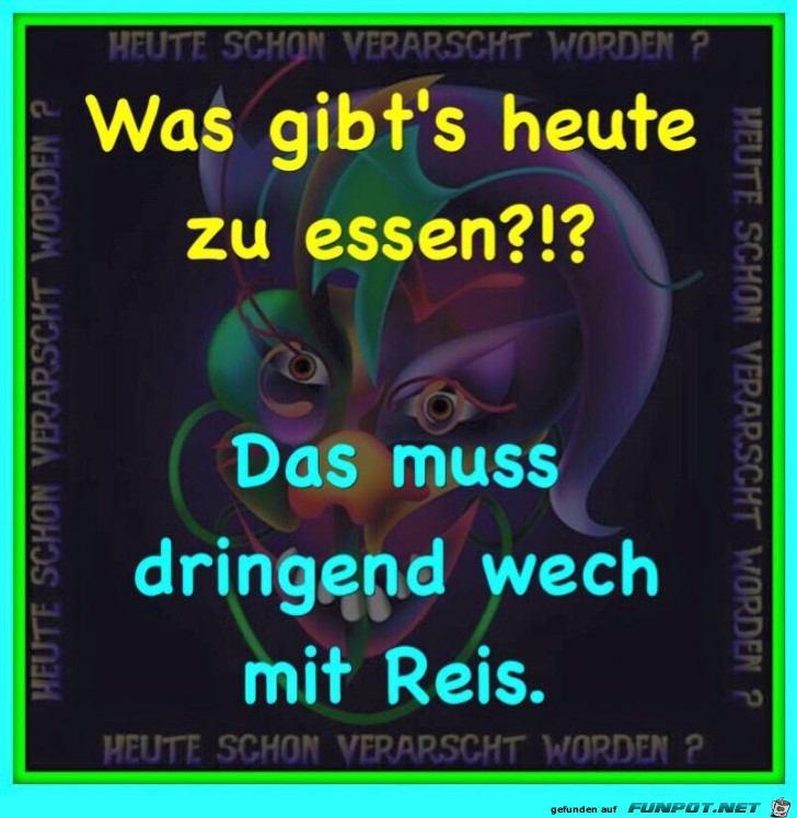 Was gibt es heute zu essen Was gibt es heute zu essen