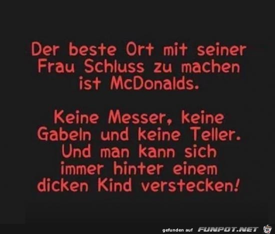 MCDonalds.......