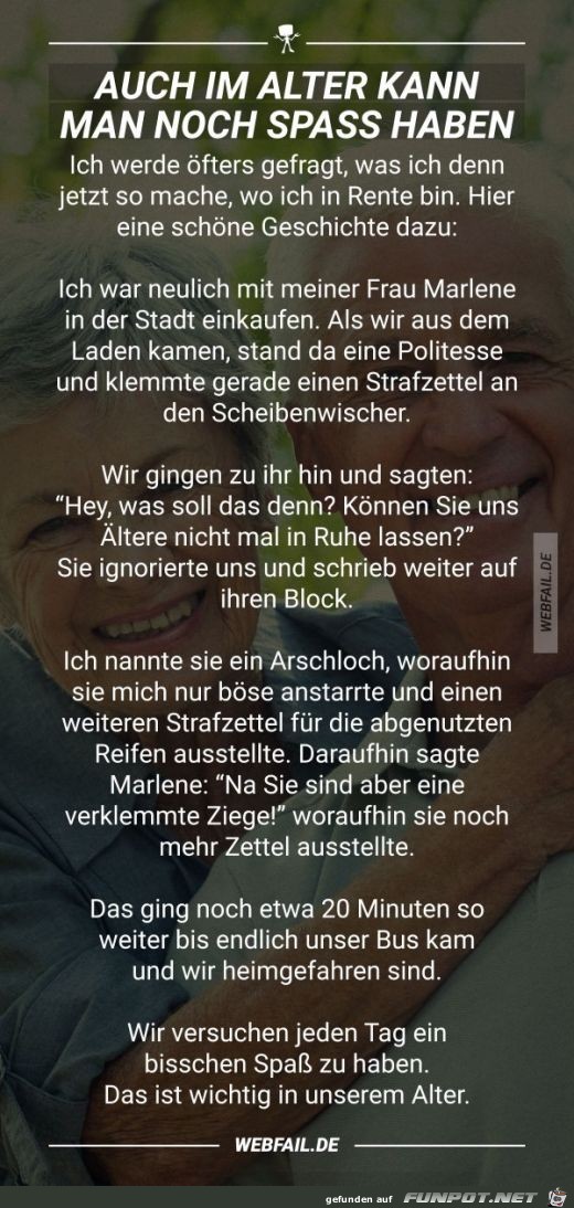 Spaß im Alter Spaß im Alter