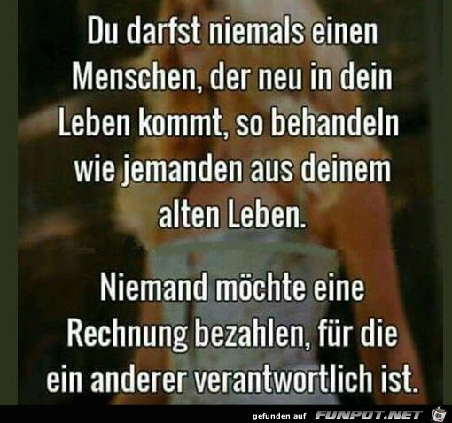 niemals einen Menschen so behandeln.....