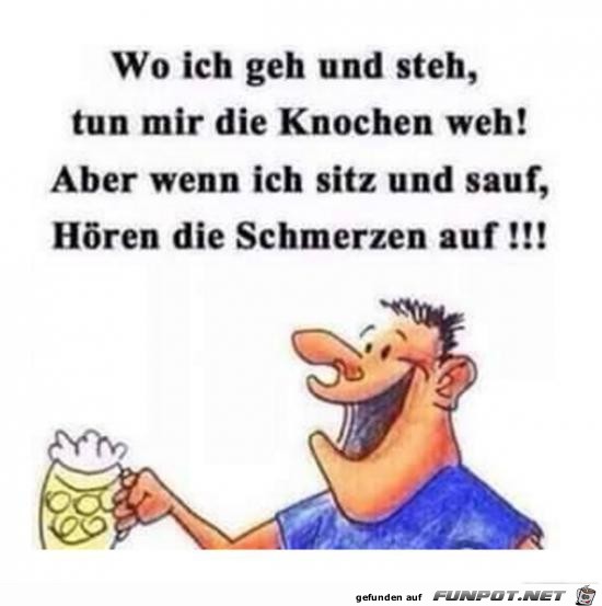 wo ich geh und steh......