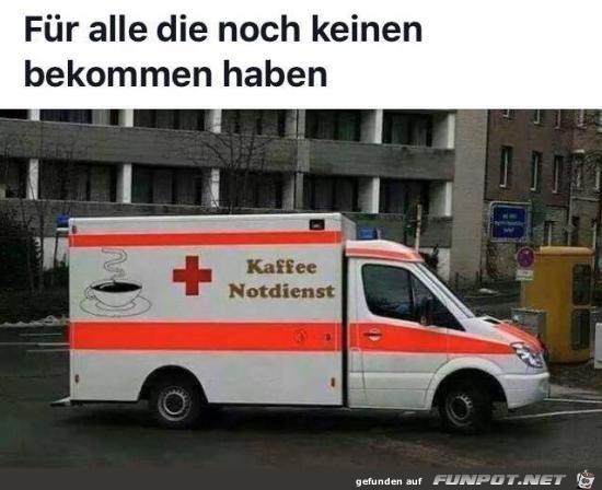 Kaffee-Notdienst Kaffee-Notdienst