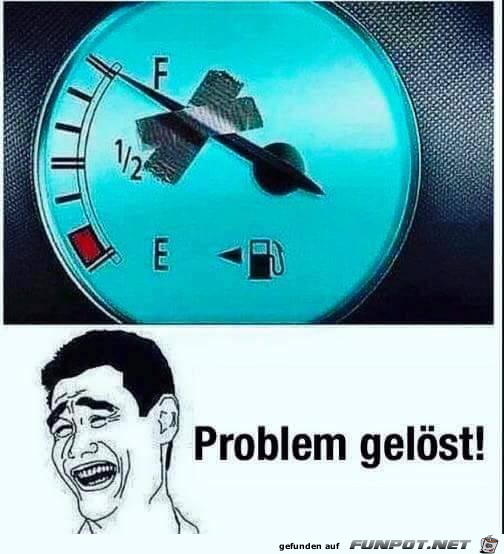Tankproblem geloest Tankproblem geloest