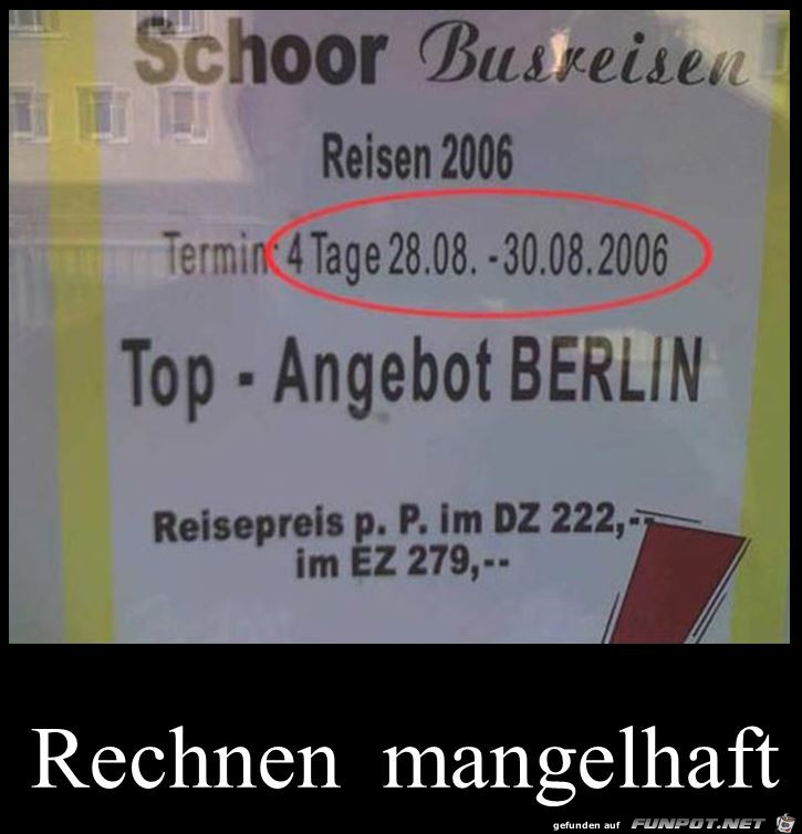 51 Rechnen mangelhaft 51 Rechnen mangelhaft