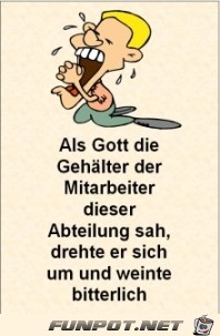 die Gehaelter der Mitarbeter