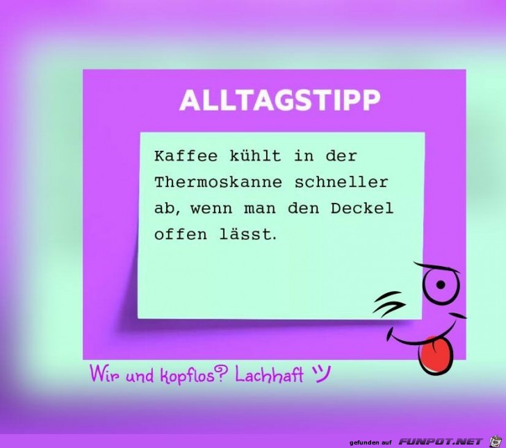 Alltagstipp Alltagstipp