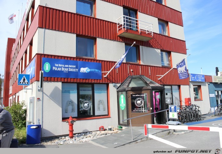 Der Eisbrenclub in Hammerfest, Norwegen