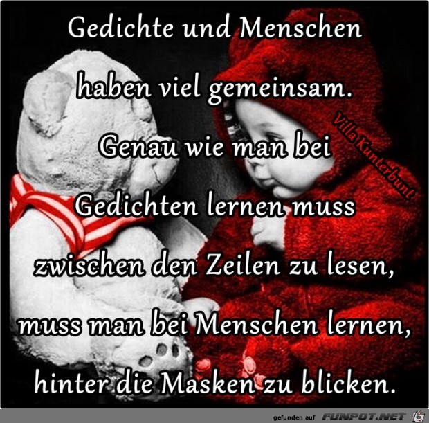 Gedichte und Menschen