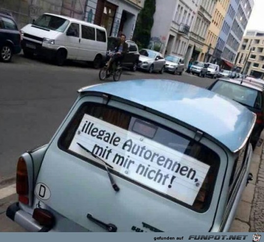 ILLEGaLE Autorennen...