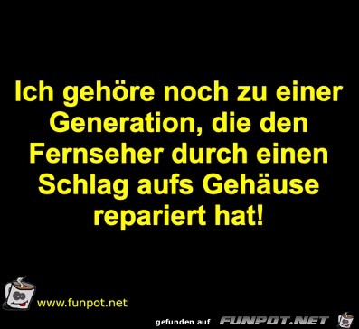 Fernseher-Reparatur