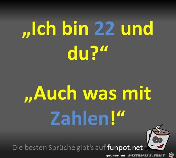 Auch was mit Zahlen