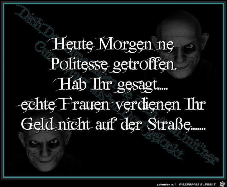 Heute morgen eine Politesse getroffen Heute morgen eine Politesse getroffen