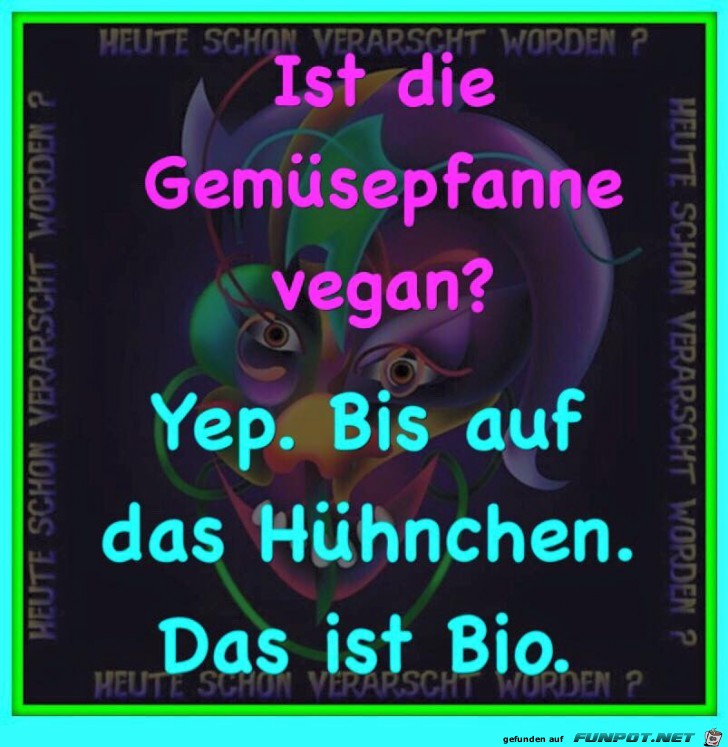 Ist die Gemuesepfanne Vegan