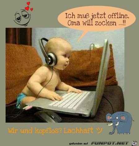 Ich muss jetzt... Ich muss jetzt...