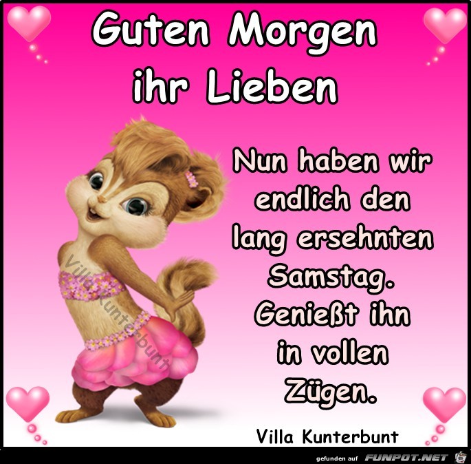 Guten Morgen ihr Lieben