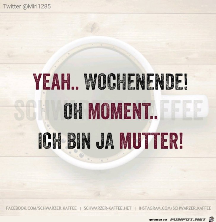 Yeah Wochenende! Yeah Wochenende!