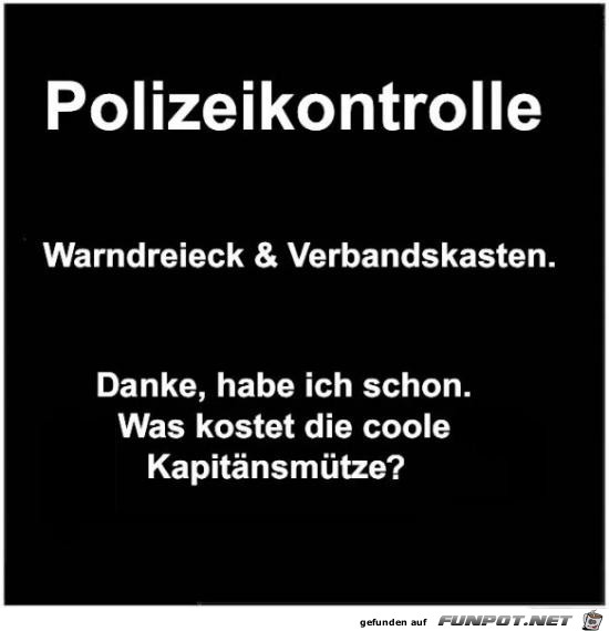 Polizeikontrolle..... Polizeikontrolle.....