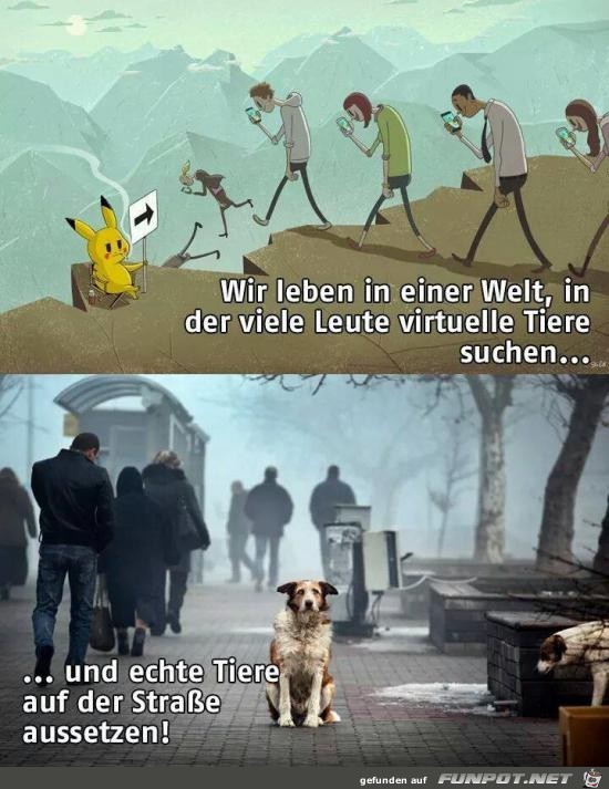 wir leben in einer Welt......