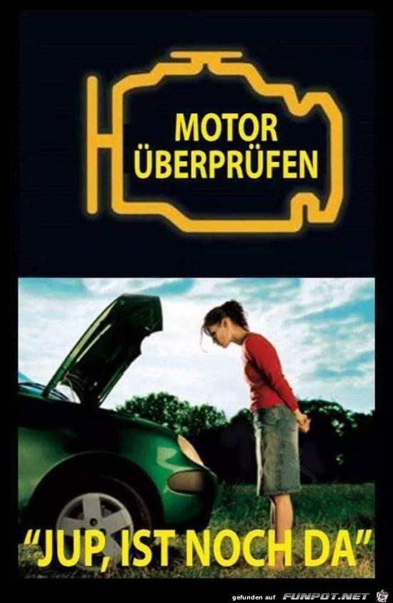 Motor berprfen.......