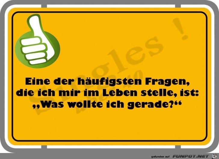Eine der haeufigsten Fragen Eine der haeufigsten Fragen